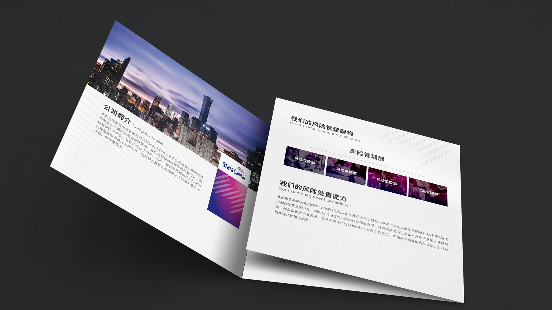 高端折页设计 企业宣传手册设计