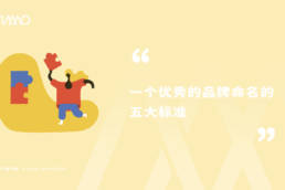 一个优秀的品牌命名的五大标准